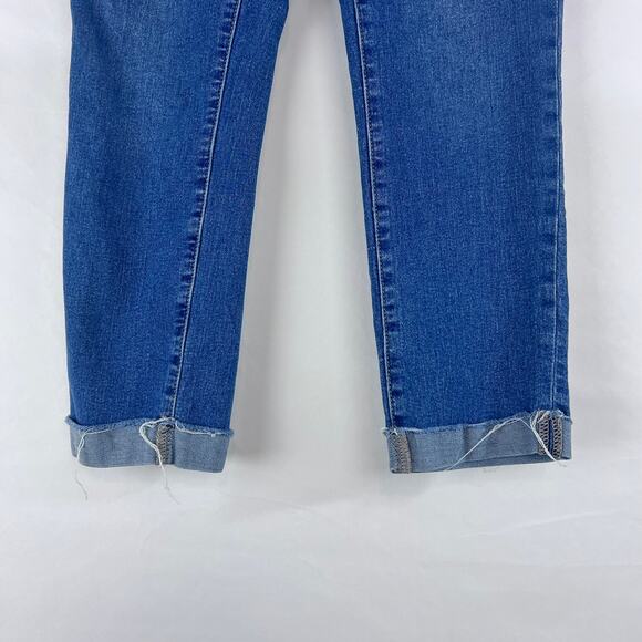 Nicole Miller Women's Jeans Size 6 SoHo High Rise Skinny Crop Blue Denim - Picture 7 of 7